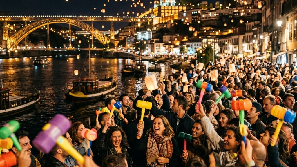 São João in Porto: Plastic Hammers and the European Portuguese You Need